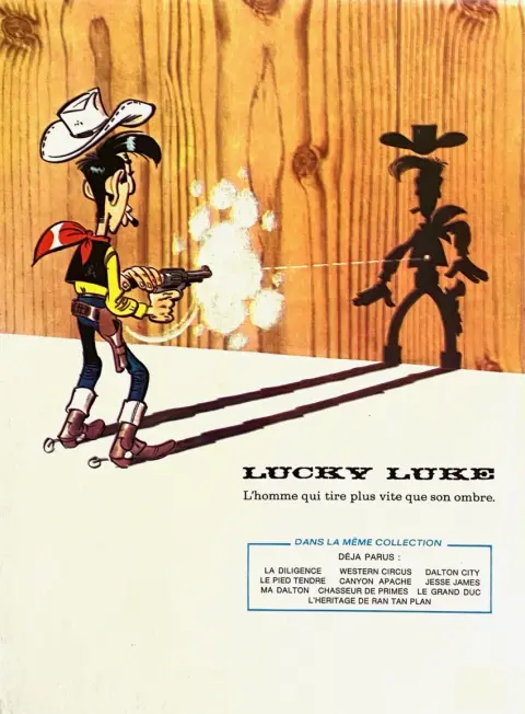 Verso de l'album Lucky Luke Tome 32 La diligence