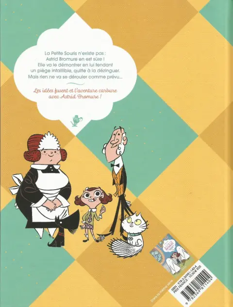 Verso de l'album Astrid Bromure Tome 1 Comment dézinguer la Petite Souris