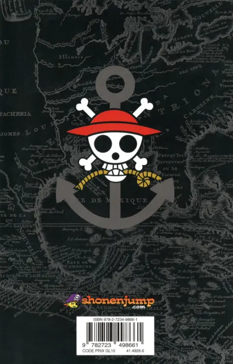 Verso de l'album One Piece Tome 38 Rocketman !