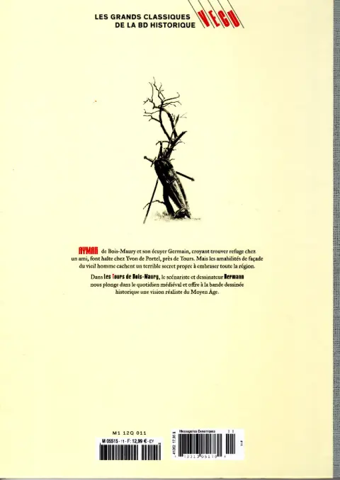 Verso de l'album Les grands Classiques de la BD Historique Vécu - La Collection Tome 12 Les Tours de Bois-Maury - Tome V : Alda