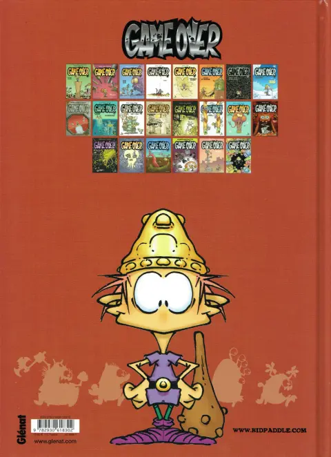 Verso de l'album Game over Tome 9 Bomba fatale