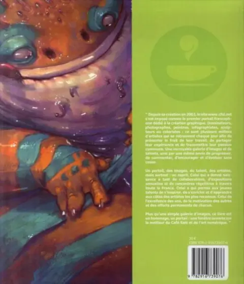 Verso de l'album CFSL.Net Tome 1 Café Salé - Artbook 01