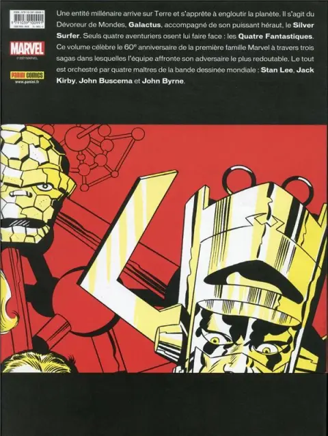 Verso de l'album Fantastic Four : Voici venir Galactus !
