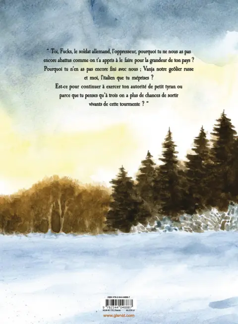Verso de l'album La terre, le ciel, les corbeaux