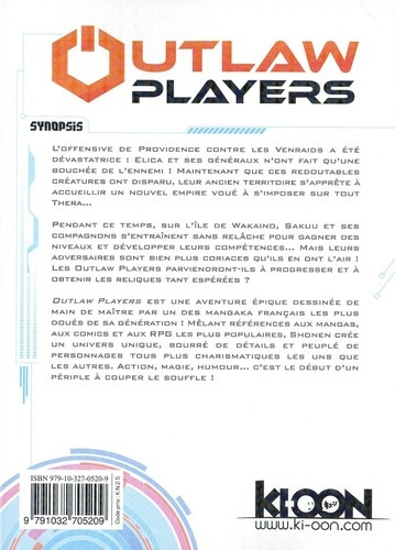 Verso de l'album Outlaw Players Volume 9