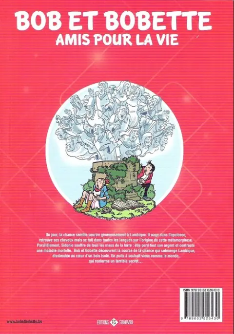 Verso de l'album Bob et Bobette Tome 348 Le puits à souhait