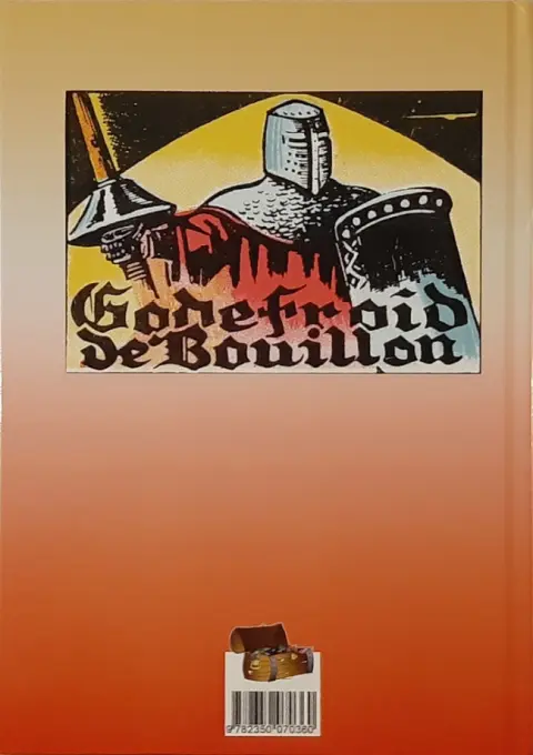 Verso de l'album Godefroid de Bouillon Godefroid de Bouillon