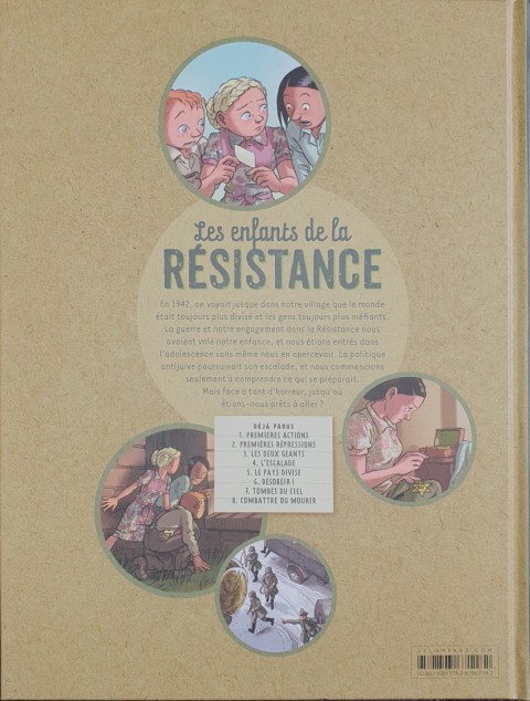 Verso de l'album Les Enfants de la Résistance Tome 4 L'escalade