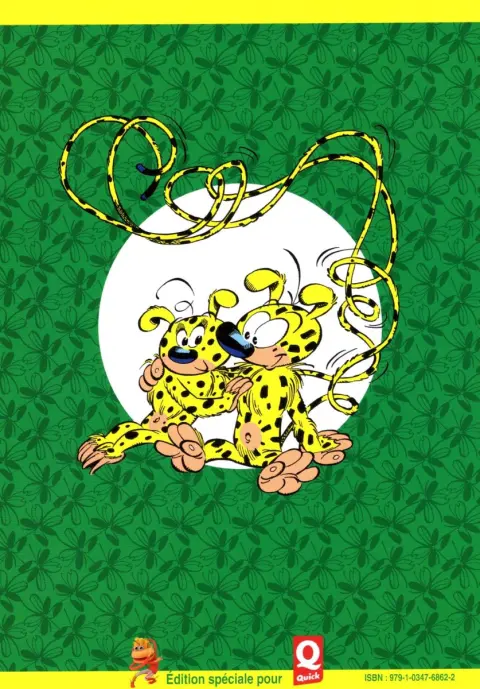 Verso de l'album Marsupilami Tome 29 Quilzèmhoal