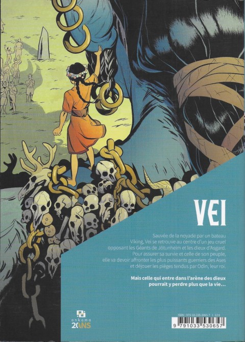 Verso de l'album Vei