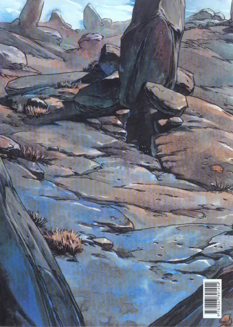 Verso de l'album Algernon Woodcock