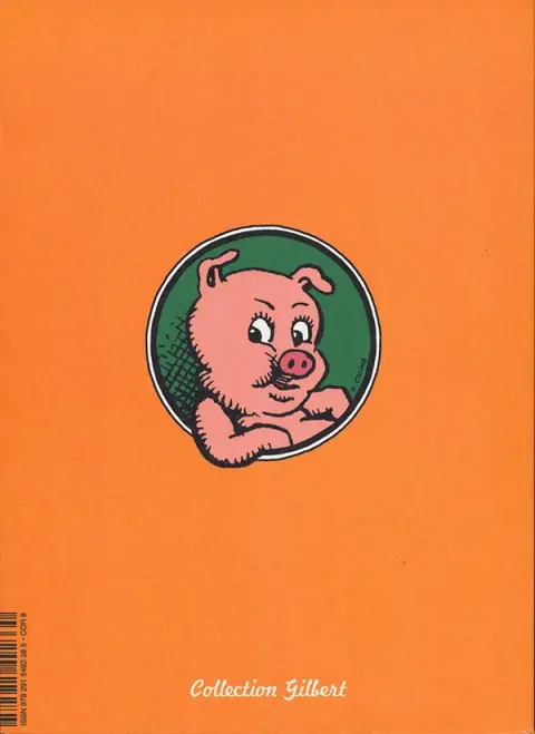 Verso de l'album Cornélius ou l'art de la mouscaille et du pinaillage