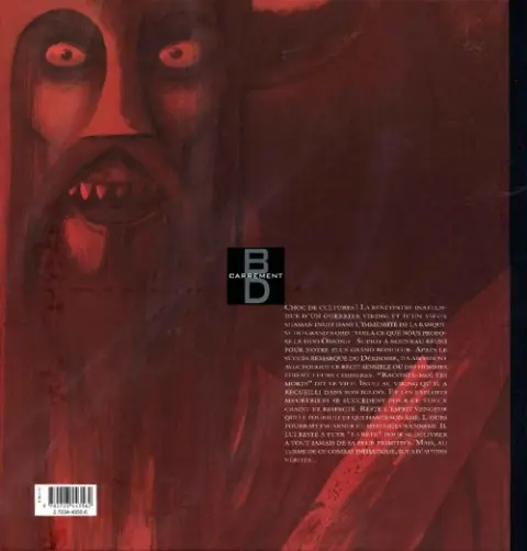 Verso de l'album Féroce