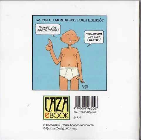 Verso de l'album Caza La fin du monde ne passera pas !