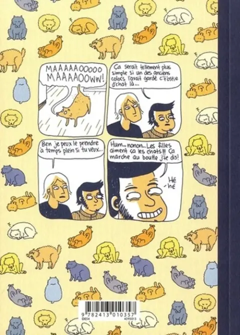 Verso de l'album L'Ostie d'chat L'intégrale