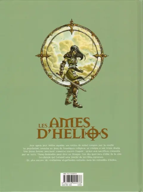 Verso de l'album Les Âmes d'Hélios Tome 4 Chaînes éternelles