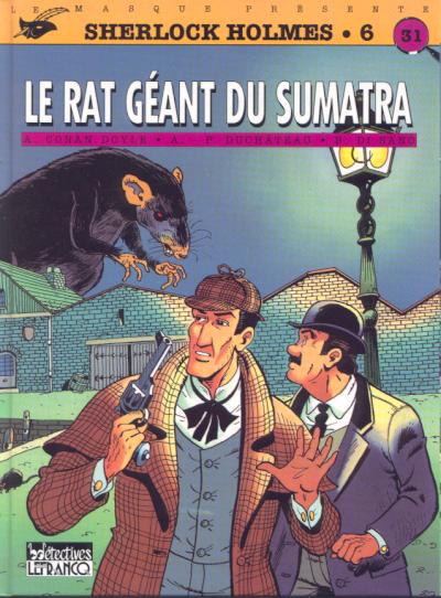 Couverture de l'album Sherlock Holmes Tome 6 Le rat géant du Sumatra