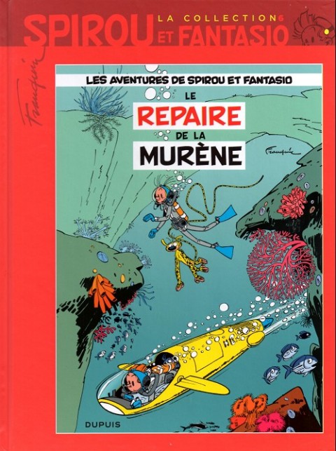 Couverture de l'album Spirou et Fantasio La collection Tome 6 Le repaire de la murène