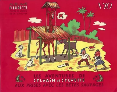 Sylvain et Sylvette Tome 10 Aux prises avec les bêtes sauvages
