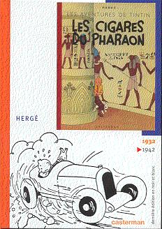 Couverture de l'album Tintin Les cigares du pharaon