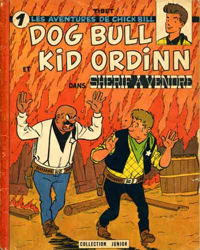Couverture de l'album Chick Bill, Dog Bull et Kid Ordinn Tome 5 Shérif à vendre