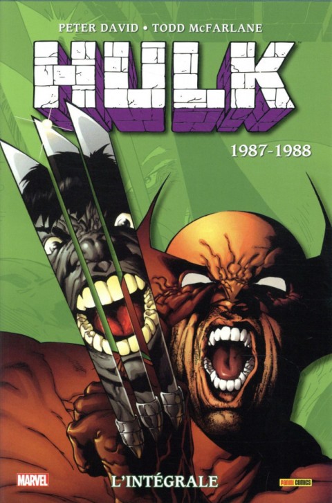 Couverture de l'album Hulk - L'Intégrale Volume 2 1987-1988