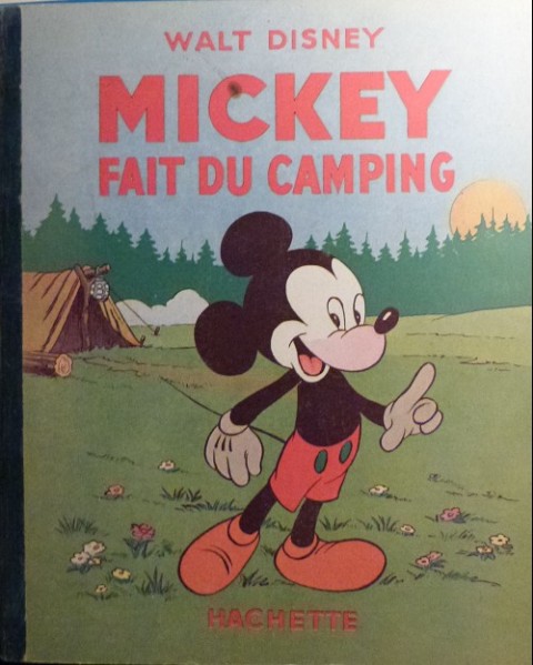 Couverture de l'album Mickey Tome 5 Mickey fait du camping