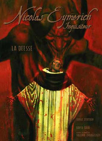 Couverture de l'album Nicolas Eymerich, Inquisiteur Tome 2 La Déesse - Volume II de II