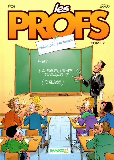Couverture de l'album Les Profs Tome 7 Mise en examen