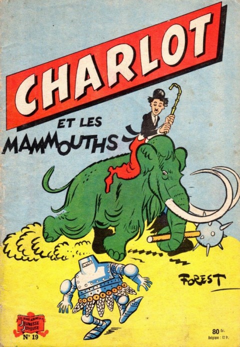 Couverture de l'album Charlot 1ère Série - SPE Tome 19 Charlot et les mammouths