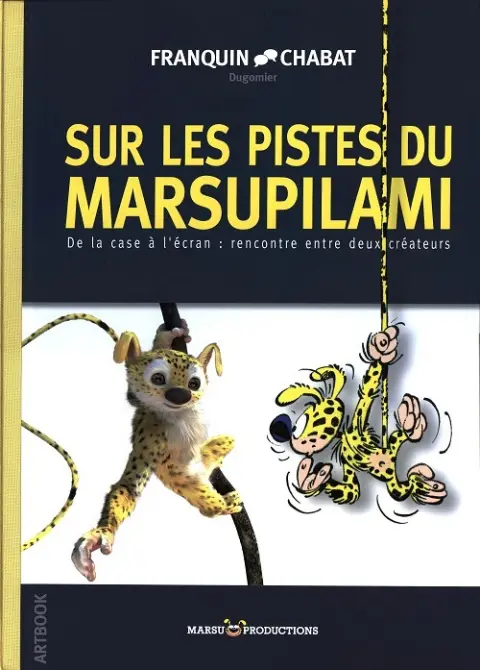 Couverture de l'album Marsupilami Tome 25 Sur les pistes du marsupilami