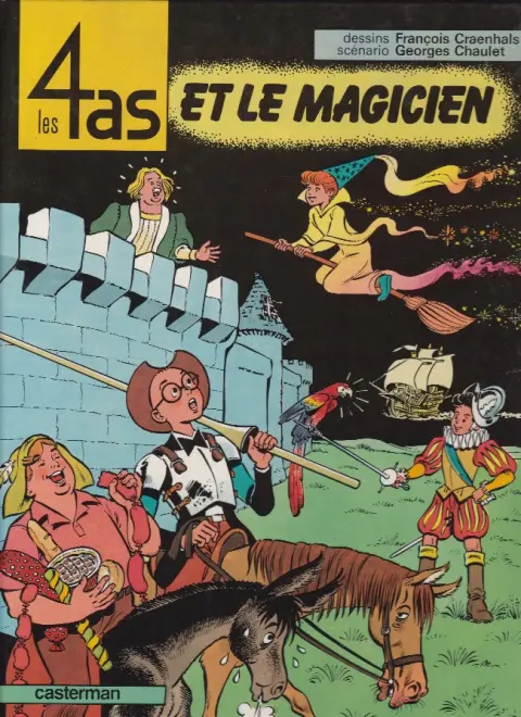 Les 4 as Tome 23 Les 4 as et le magicien