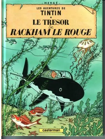 Tintin Tome 12 Le trésor de Rackham le Rouge