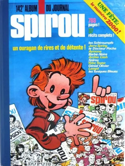 Le journal de Spirou Album N° 142