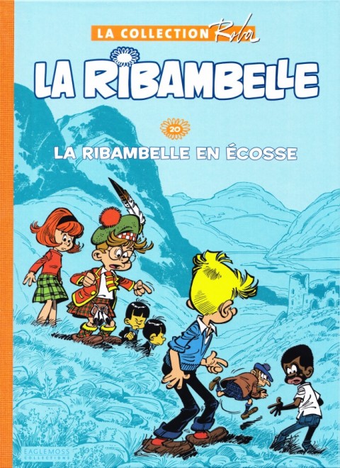 Couverture de l'album La Collection Roba (Boule & Bill - La Ribambelle) Tome 20 La Ribambelle en Écosse