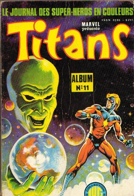 Couverture de l'album Titans Album N° 11