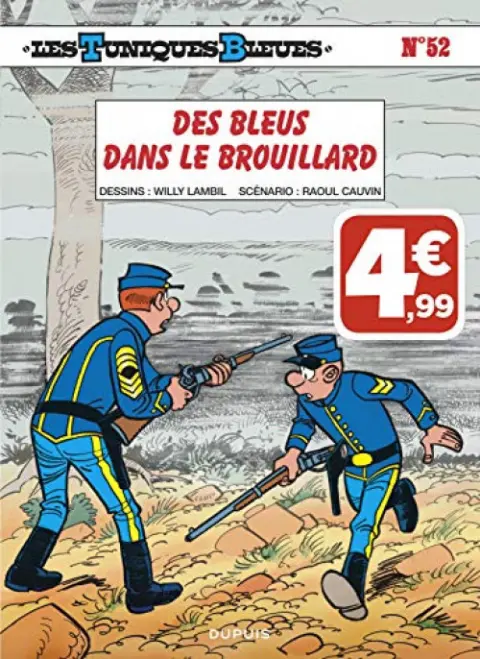 Les Tuniques Bleues Tome 52 Des bleus dans le brouillard