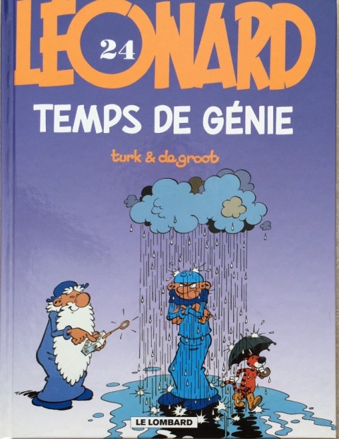 Couverture de l'album Léonard Tome 24 Temps de génie