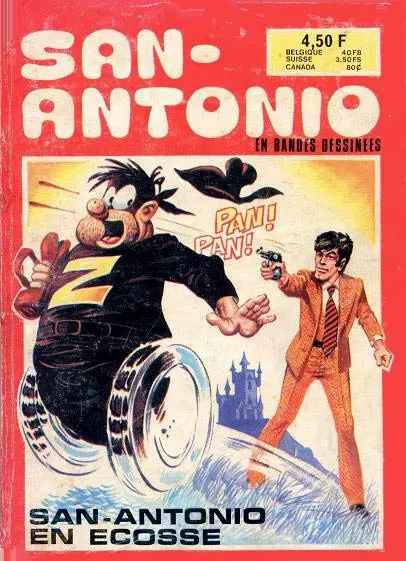 San-Antonio (Les Aventures du Commissaire) Tome 2 San-Antonio en Écosse