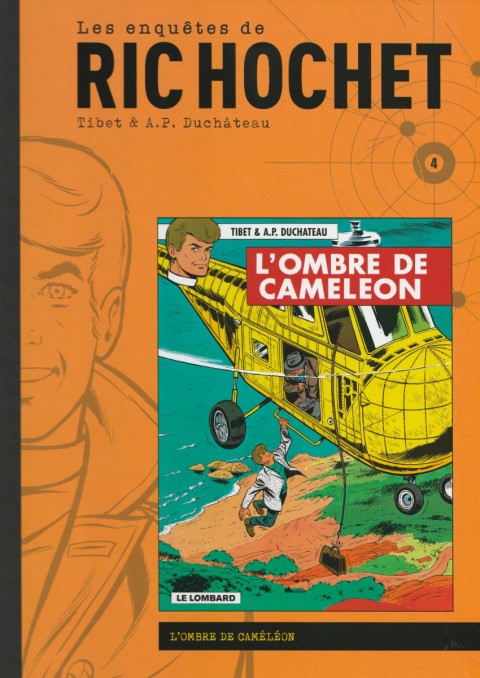 Couverture de l'album Les enquêtes de Ric Hochet Tome 4 L'Ombre de Caméléon