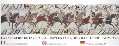 Couverture de l'album La tapisserie de Bayeux Reproduction intégrale au 1/7e