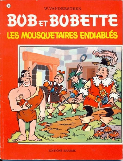 Couverture de l'album Bob et Bobette Tome 89 Les mousquetaires endiablés
