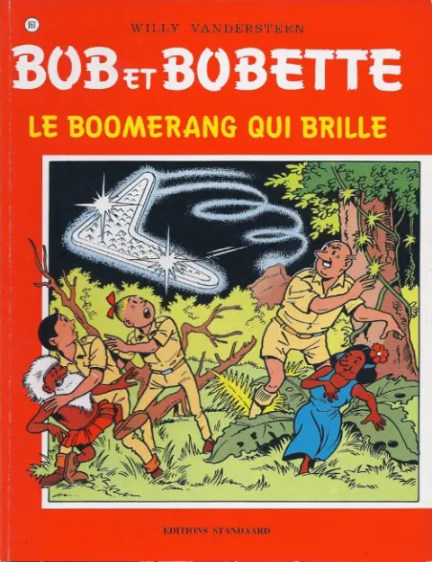 Couverture de l'album Bob et Bobette Tome 161 Le boomerang qui brille