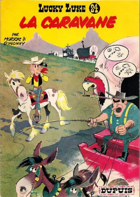 Couverture de l'album Lucky Luke Tome 24 La caravane