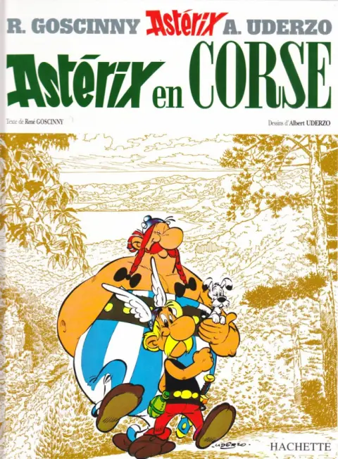 Couverture de l'album Astérix Tome 20 Astérix en Corse