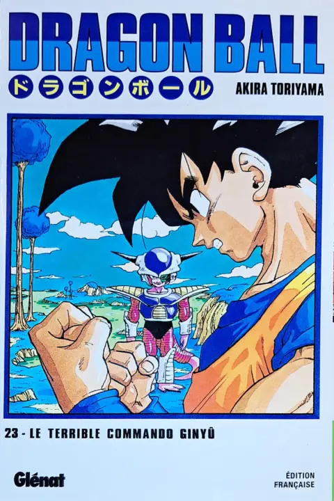 Couverture de l'album Dragon Ball Édition originale Tome 23 Le terrible commando Ginyû