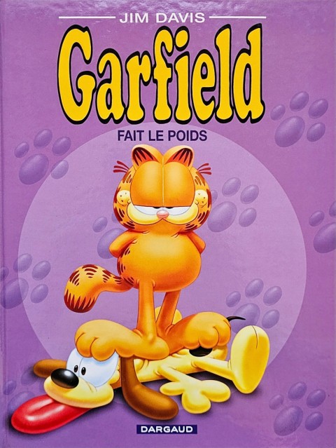 Couverture de l'album Garfield Tome 40 Garfield fait le poids