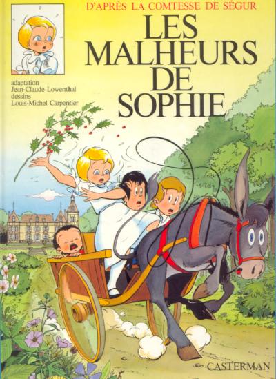 Couverture de l'album Comtesse de Ségur Tome 1 Les malheurs de Sophie