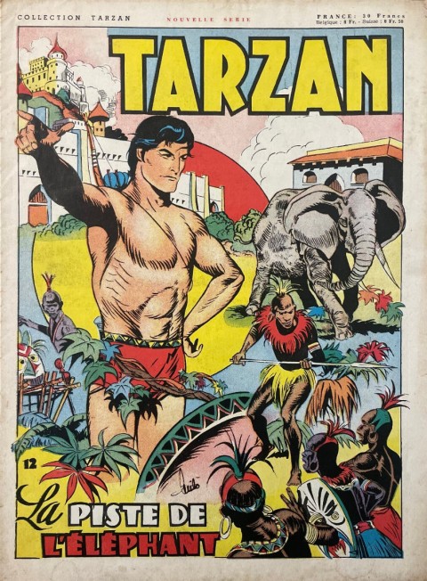 Tarzan (collection Tarzan) 12 La piste de l'éléphant