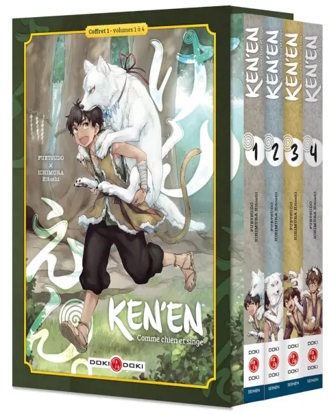 Ken'en - Comme chien et singe 1 Tomes 1 à 4